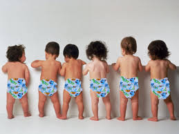Bamboo Scenery Baby Diapers 